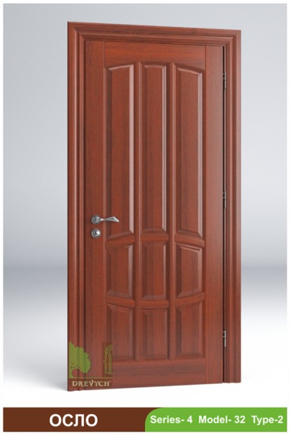 The interior doors of the selected array of wood Oslo 